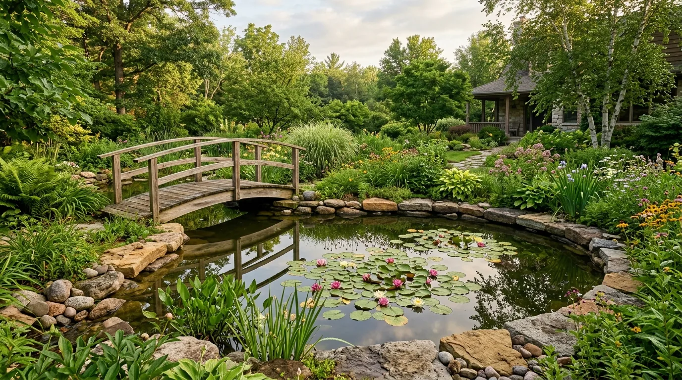 Open Rustic Yard With Soft Borders